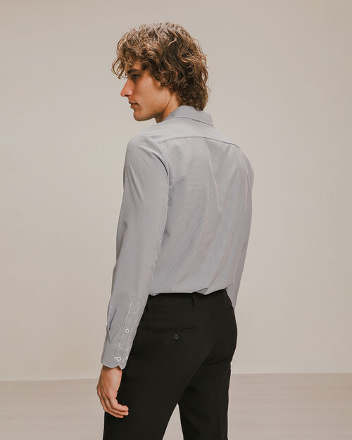 Camisa Fit Slim Cuadros
